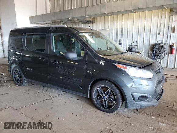 2018 Ford Transit Connect XLT with VIN NM0GE9F71J1365143, listed as a Copart auction lot 40447414 with 156,458 mi miles and . Bid and sale history available at DreamBid. Image 4.