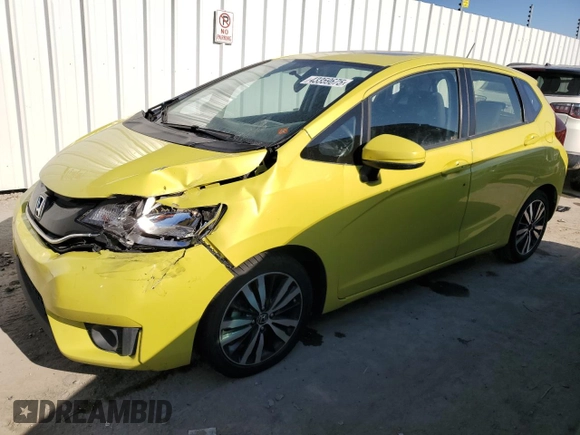 2017 Honda Fit EX with VIN JHMGK5H77HS023068, listed as a Copart auction lot 43359675 with 111,082 mi miles and Salvage Title. Bid and sale history available at carsss.com. Image 1.