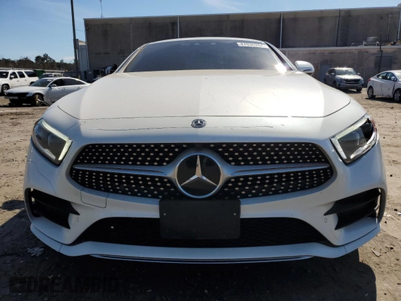 2019 Mercedes-Benz CLS with VIN WDD2J5KB9KA027640, listed as a Copart auction lot 47036264 with 0 mi miles and Salvage Title. Bid and sale history available at carsss.com. Image 5.