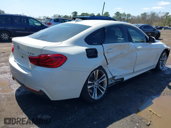 2019 BMW 4 Series 430i xDrive with VIN WBA4J3C51KBL09939, listed as a IAAI auction lot 41954336 with 86,592 mi miles and . Bid and sale history available at DreamBid. Image 6.