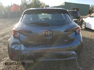2024 Toyota Corolla Hatchback SE with VIN JTND4MBE1R3218204, listed as a Copart auction lot 78504444 with 24,649 mi miles and Salvage Title. Bid and sale history available at carsss.com. Image 6.