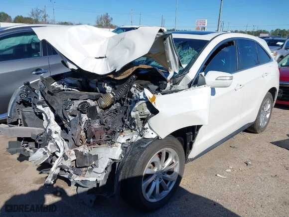 2017 Acura RDX w/Technology Pkg with VIN 5J8TB3H57HL023005, listed as a IAAI auction lot 41225342 with 1 mi miles. Bid and sale history available at carsss.com. Image 2.