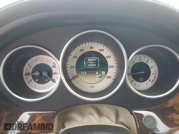 2012 Mercedes-Benz CLS 550 with VIN WDDLJ7DB1CA025721, listed as a Copart auction lot 58651035 with 234,442 mi miles and Salvage title. Bid and sale history available at DreamBid. Image 9.