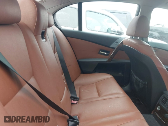2006 BMW 5 Series 525i with VIN WBANE53546CK91733, listed as a IAAI auction lot 41859244 with 158,367 mi miles. Bid and sale history available at carsss.com. Image 8.