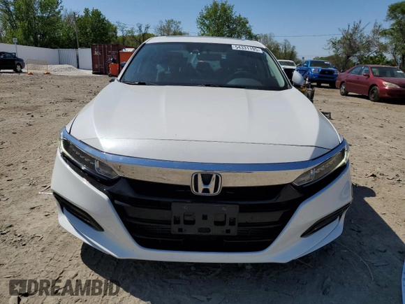 2018 Honda Accord EX with VIN 1HGCV1F48JA042296, listed as a Copart auction lot 54331195 with 110,105 mi miles and Salvage title. Bid and sale history available at DreamBid. Image 5.