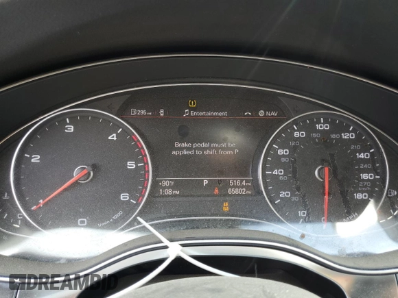 2015 Audi A7 3.0 TDI Premium Plus with VIN WAUWMAFC4FN002784, listed as a Copart auction lot 69375644 with 65,802 mi miles and Salvage Title. Bid and sale history available at carsss.com. Image 9.