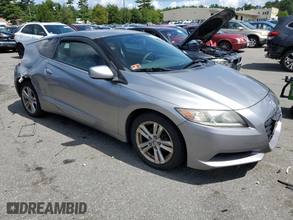 2011 Honda CR-Z with VIN JHMZF1C44BS014211, listed as a Copart auction lot 66487924 with 206,628 mi miles and Salvage title. Bid and sale history available at DreamBid. Image 4.
