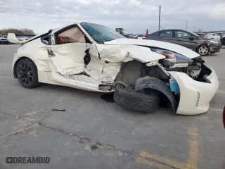 2018 Nissan 370Z Coupe Sport Tech with VIN JN1AZ4EH9JM571161, listed as a Copart auction lot 87129254 with 82,520 mi miles and Salvage Title. Bid and sale history available at carsss.com. Image 4.