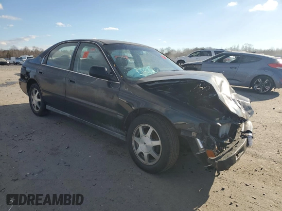 1997 Honda Accord LX with VIN 1HGCD5636VA053840, listed as a Copart auction lot 47129895 with 192,704 mi miles and Salvage Title. Bid and sale history available at carsss.com. Image 4.