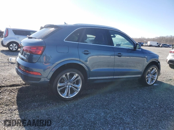 2018 Audi Q3 Premium Plus with VIN WA1JCCFS3JR029666, listed as a Copart auction lot 49316155 with 49,176 mi miles and Salvage Title. Bid and sale history available at carsss.com. Image 3.