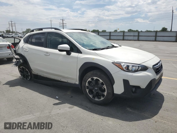 2021 Subaru Crosstrek Premium with VIN JF2GTAPC6M8278051, listed as a Copart auction lot 60501405 with 46,350 mi miles and Salvage title. Bid and sale history available at DreamBid. Image 4.