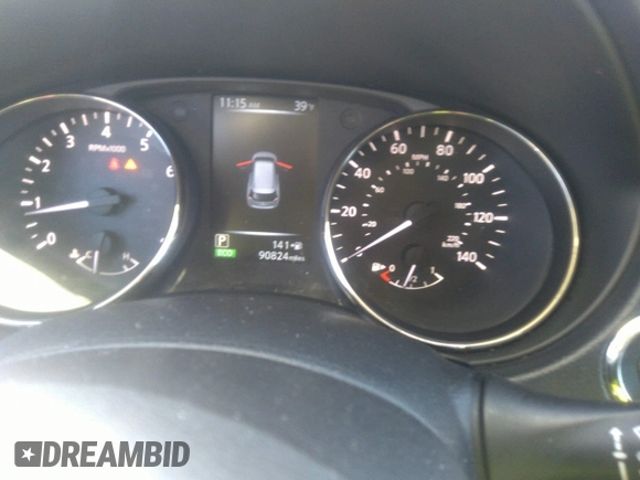 2017 Nissan Rogue S with VIN KNMAT2MV2HP616931, listed as a IAAI auction lot 41641121 with 90,824 mi miles and . Bid and sale history available at DreamBid. Image 7.