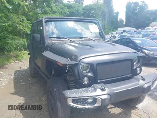 2016 Jeep Wrangler Unlimited Sport with VIN 1C4BJWDG2GL120505, listed as a IAAI auction lot 42248431 with 114,657 mi miles and . Bid and sale history available at DreamBid. Image 1.