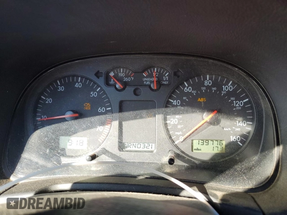 1999 Volkswagen Jetta z VIN 3VWSC29M3XM041552, wystawiony jako Copart lot #47045515 z przebiegiem 139 776 mil mil oraz Nie do naprawy • Non repairable. Historia ofert i sprzedaży dostępna na DreamBid. Obrazek 9.