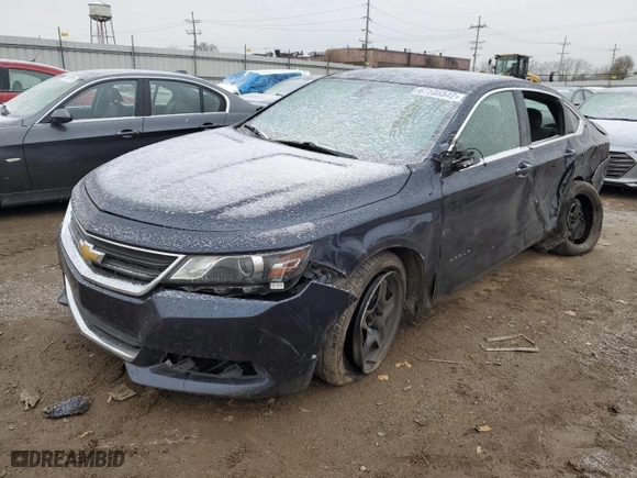 2018 Chevrolet Impala LS with VIN 2G11X5SA5J9168154, listed as a Copart auction lot 49161144 with 0 mi miles and Non Repairable. Bid and sale history available at carsss.com. Image 1.