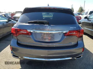2020 Acura MDX Sport Hybrid w/Technology Pkg with VIN 5J8YD7H5XLL001287, listed as a Copart auction lot 43888194 with 55,464 mi miles. Bid and sale history available at carsss.com. Image 6.
