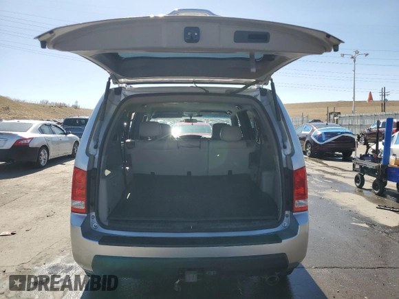2011 Honda Pilot EX with VIN 5FNYF4H42BB081359, listed as a Copart auction lot 48588345 with 124,995 mi miles and Clean Title. Bid and sale history available at DreamBid. Image 6.