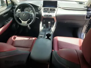 2021 Lexus NX 300 with VIN JTJDARBZXM2187754, listed as a Copart auction lot 60242005 with 61,455 mi miles and Salvage title. Bid and sale history available at DreamBid. Image 8.