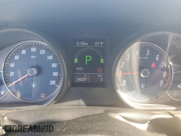 2013 Maserati GranTurismo Sport с VIN ZAM45VLA5D0074293, выставлен на аукционе Copart как лот 76071204 с пробегом 34 297 миль миль и Списание • Salvage title. История ставок и продаж доступна на DreamBid. Изображение 9.