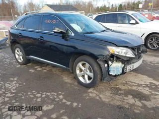 2010 Lexus RX 350 with VIN 2T2BK1BA8AC020482, listed as a IAAI auction lot 41807927 with 124,583 mi miles and . Bid and sale history available at DreamBid. Image 1.