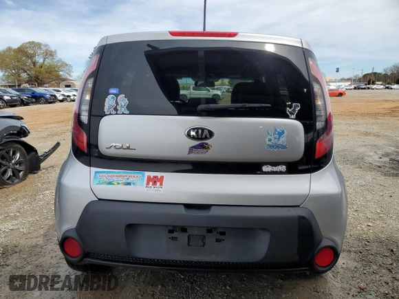 2016 Kia Soul with VIN KNDJN2A28G7858027, listed as a Copart auction lot 47676715 with 97,146 mi miles and Salvage Title. Bid and sale history available at carsss.com. Image 6.
