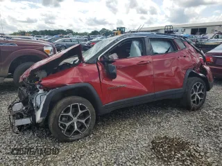 2024 Jeep Compass Limited z VIN 3C4NJDCN4RT172887, wystawiony jako Copart lot #58744795 z przebiegiem Nie podano mil oraz Czysty tytuł • Clean title. Historia ofert i sprzedaży dostępna na DreamBid. Obrazek 1.