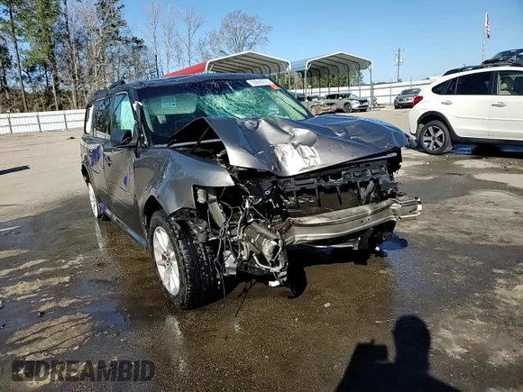 2014 Ford Flex SE with VIN 2FMGK5B85EBD42991, listed as a Copart auction lot 88848975 with 198,899 mi miles and Salvage Title. Bid and sale history available at carsss.com. Image 14.