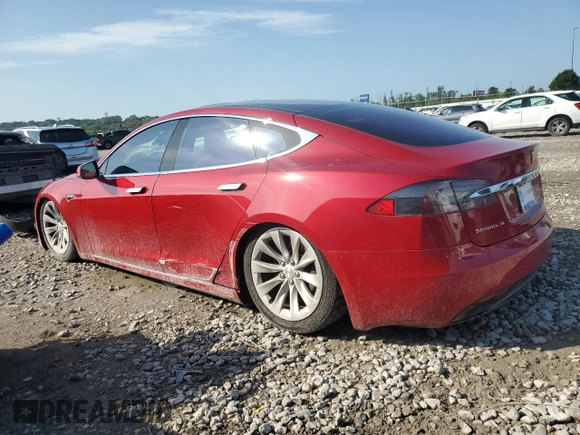 2016 Tesla Model S 70 with VIN 5YJSA1E1XGF153509, listed as a Copart auction lot 65047634 with 51,235 mi miles and Salvage Title. Bid and sale history available at carsss.com. Image 2.