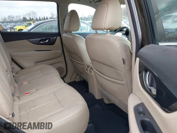 2016 Nissan Rogue SL with VIN 5N1AT2MV3GC751112, listed as a IAAI auction lot 41850843 with 114,420 mi miles and . Bid and sale history available at DreamBid. Image 8.