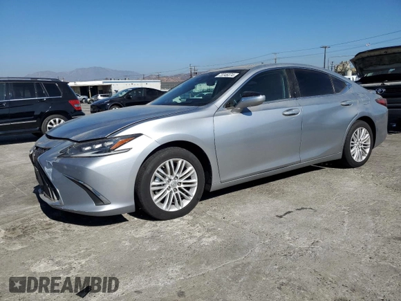 2022 Lexus ES 300h Luxury with VIN 58AEA1C13NU024553, listed as a Copart auction lot 73246074 with 48,268 mi miles and Salvage title. Bid and sale history available at DreamBid. Image 1.