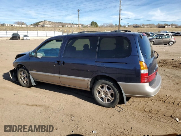 2002 Mercury Villager z VIN 4M2ZV14TX2DJ07811, wystawiony jako Copart lot #83482414 z przebiegiem 145 440 mil mil oraz Szkody całkowita. Historia ofert i sprzedaży dostępna na DreamBid. Obrazek 2.