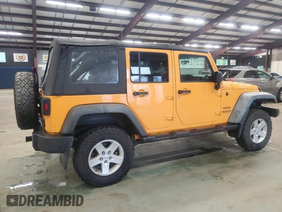 2012 Jeep Wrangler Unlimited Sport with VIN 1C4BJWDG1CL131876, listed as a Copart auction lot 56678175 with 217,109 mi miles and Clean title. Bid and sale history available at DreamBid. Image 3.