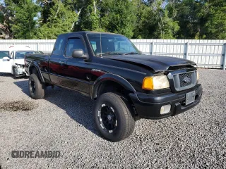 2004 Ford Ranger XL with VIN 1FTYR14U74PB57534, listed as a Copart auction lot 58064515 with Not provided miles and Salvage title. Bid and sale history available at DreamBid. Image 4.