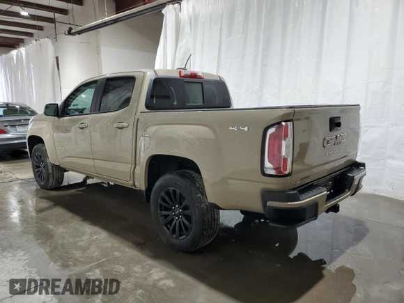 2022 GMC Canyon 4WD Elevation with VIN 1GTG6CEN5N1146382, listed as a Copart auction lot 72992124 with 15,197 mi miles and Salvage Title. Bid and sale history available at carsss.com. Image 2.