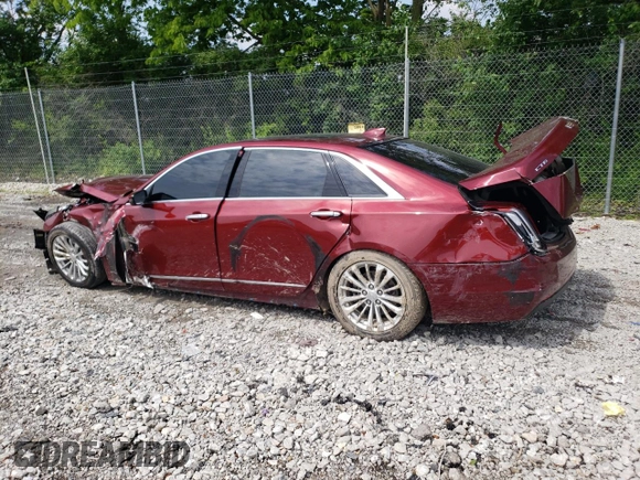 2017 Cadillac CT6 Luxury RWD with VIN 1G6KC5RX5HU137195, listed as a Copart auction lot 59016875 with Not provided miles and Salvage title. Bid and sale history available at DreamBid. Image 2.