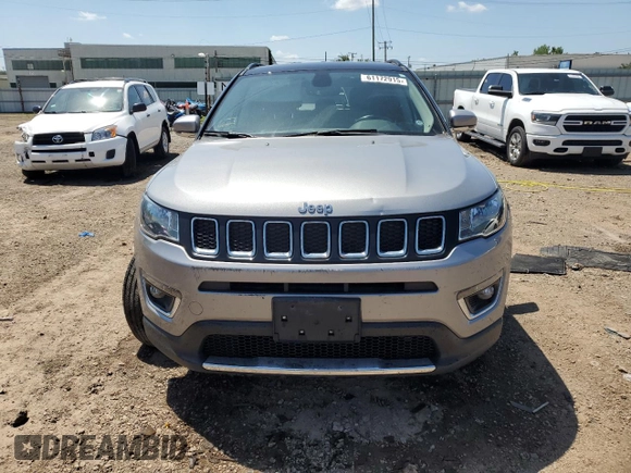 2020 Jeep Compass Limited z VIN 3C4NJDCB8LT164658, wystawiony jako Copart lot #61172915 z przebiegiem 36 620 mil mil oraz Szkoda całkowita • Salvage title. Historia ofert i sprzedaży dostępna na DreamBid. Obrazek 5.