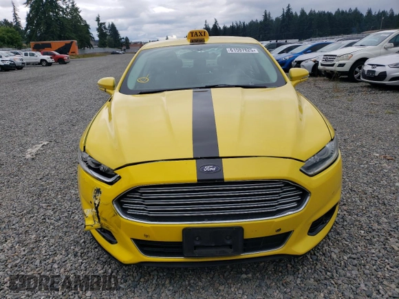 2013 Ford Fusion Titanium Hybrid with VIN 3FA6P0RU7DR326224, listed as a Copart auction lot 61597825 with 256,880 mi miles and Salvage title. Bid and sale history available at DreamBid. Image 5.