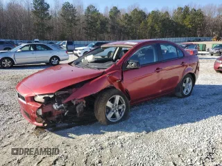 2008 Mitsubishi Lancer DE with VIN JA3AU26U18U011283, listed as a Copart auction lot 42783175 with 181,377 mi miles and Salvage Title. Bid and sale history available at carsss.com. Image 1.
