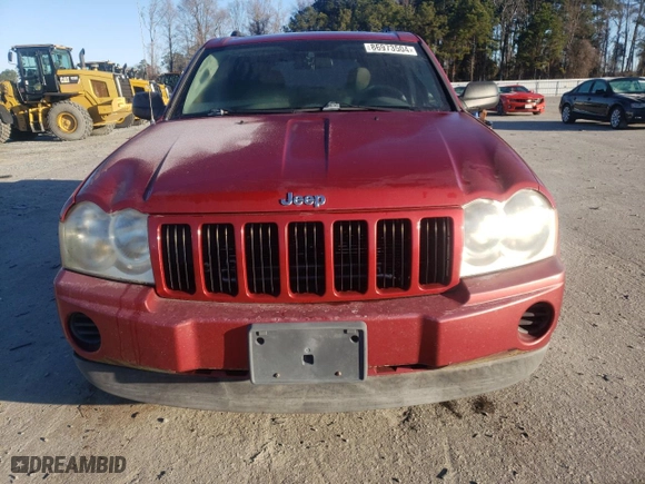 2006 Jeep Grand Cherokee Laredo with VIN 1J4HR48N46C251038, listed as a Copart auction lot 86973504 with 191,552 mi miles and Clean Title. Bid and sale history available at carsss.com. Image 5.