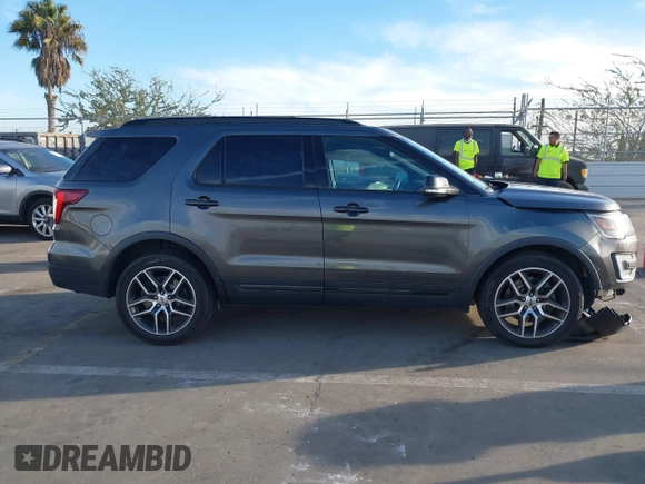 2017 Ford Explorer Sport with VIN 1FM5K8GT8HGD55687, listed as a IAAI auction lot 41692342 with Not provided miles and . Bid and sale history available at DreamBid. Image 13.