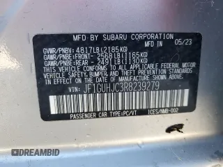 2024 Subaru Impreza RS with VIN JF1GUHJC3R8239279, listed as a Copart auction lot 43195475 with 29,898 mi miles and Salvage Title. Bid and sale history available at carsss.com. Image 12.