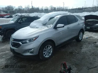 2021 Chevrolet Equinox LT with VIN 3GNAXUEV5MS129529, listed as a IAAI auction lot 35744551 with 25,445 mi miles and . Bid and sale history available at DreamBid. Image 2.