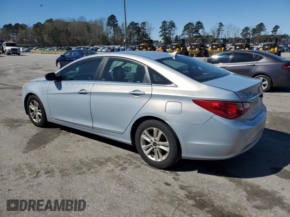 2011 Hyundai Sonata GLS with VIN 5NPEB4AC0BH213567, listed as a Copart auction lot 50211665 with 179,449 mi miles and Salvage Title. Bid and sale history available at DreamBid. Image 2.