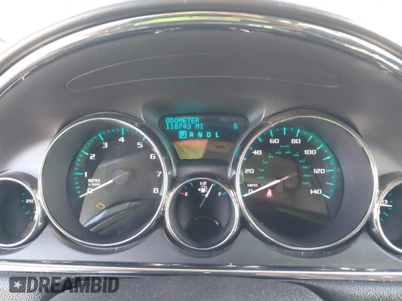 2014 Buick Enclave Leather with VIN 5GAKRBKD4EJ133048, listed as a IAAI auction lot 40643969 with 118,743 mi miles and . Bid and sale history available at DreamBid. Image 7.