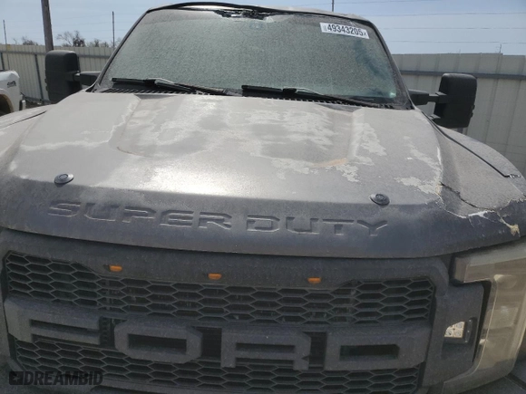 2002 Ford Super Duty F-250 XL with VIN 1FTNW21F52EC74397, listed as a Copart auction lot 49343205 with 0 mi miles and Salvage Title. Bid and sale history available at carsss.com. Image 11.