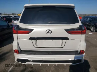2018 Lexus LX with VIN JTJHY7AXXJ4266097, listed as a Copart auction lot 74480934 with 72,244 mi miles and Salvage Title. Bid and sale history available at carsss.com. Image 6.