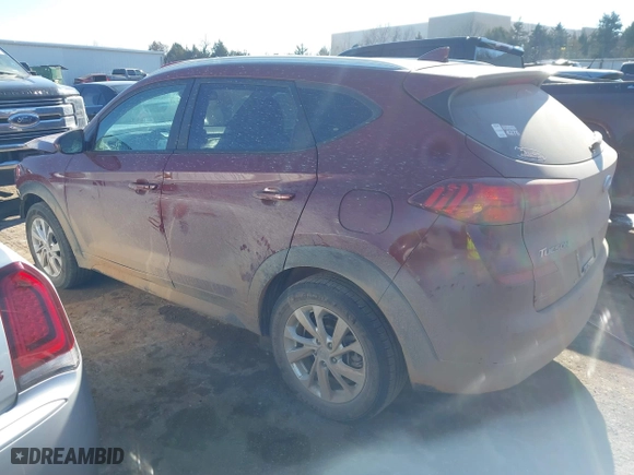 2019 Hyundai Tucson Value with VIN KM8J33A40KU077246, listed as a IAAI auction lot 41344888 with 72,259 mi miles. Bid and sale history available at carsss.com. Image 3.