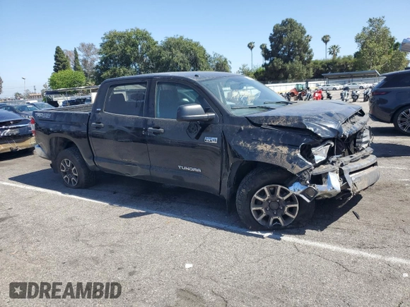 2015 Toyota Tundra SR5 with VIN 5TFDY5F1XFX483181, listed as a Copart auction lot 57321825 with Not provided miles and Salvage title. Bid and sale history available at DreamBid. Image 4.