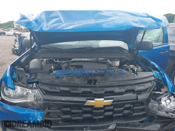 2022 Chevrolet Colorado 2WD Work Truck with VIN 1GCGSBEA1N1302338, listed as a IAAI auction lot 42388100 with 34,422 mi miles and . Bid and sale history available at DreamBid. Image 10.