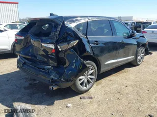 2021 Acura RDX w/Technology Package with VIN 5J8TC1H50ML014819, listed as a IAAI auction lot 41684916 with 46,720 mi miles. Bid and sale history available at carsss.com. Image 4.